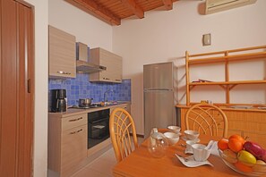 Fridge, microwave, coffee/tea maker, electric kettle