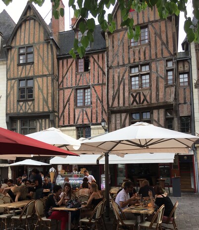 Loire Valley 18C 3-star apartment in Centre with today’s comfort and garden