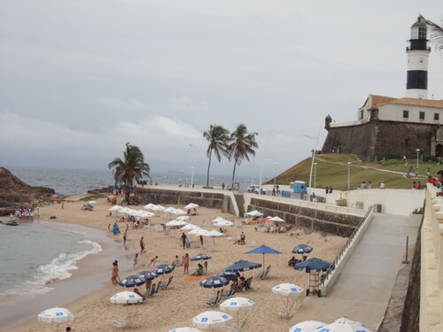 1/4 LIVING ROOM, AIR, SEA AND FAROL DA BARRA VIEWS