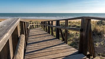 Aan het strand
