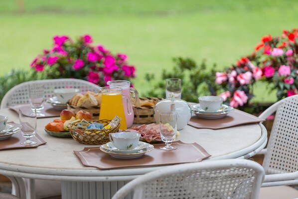 Zona para bodas al aire libre