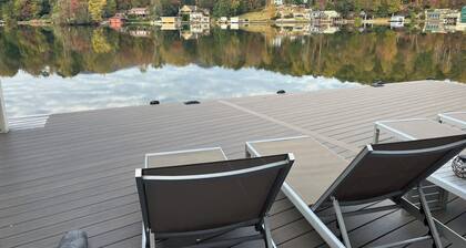 Cozy Lake Lanier Lake House Retreat with Tesla Charging 15 miles from TIEC