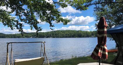 Little Loon Cottage and Beach on Webster Lake