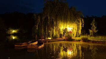 AuĂenpool, beheizter Pool