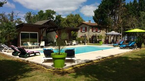 Una piscina climatizada