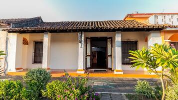 Majoituspaikan julkisivu