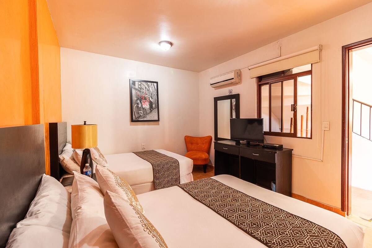 Double Room | Blackout curtains, free WiFi, bed sheets