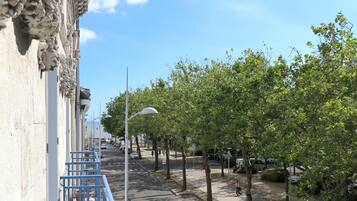 Vue depuis lâhĂ©bergement