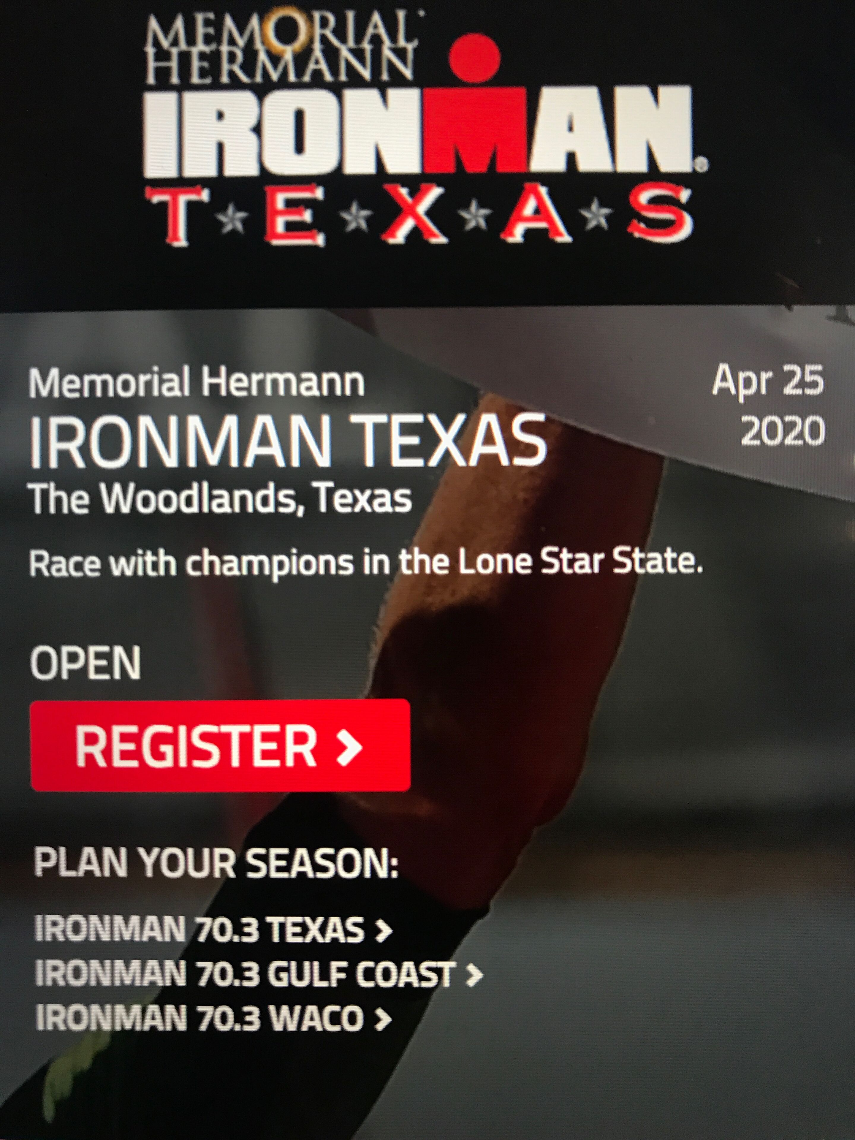 Located right on the route of The Ironman!