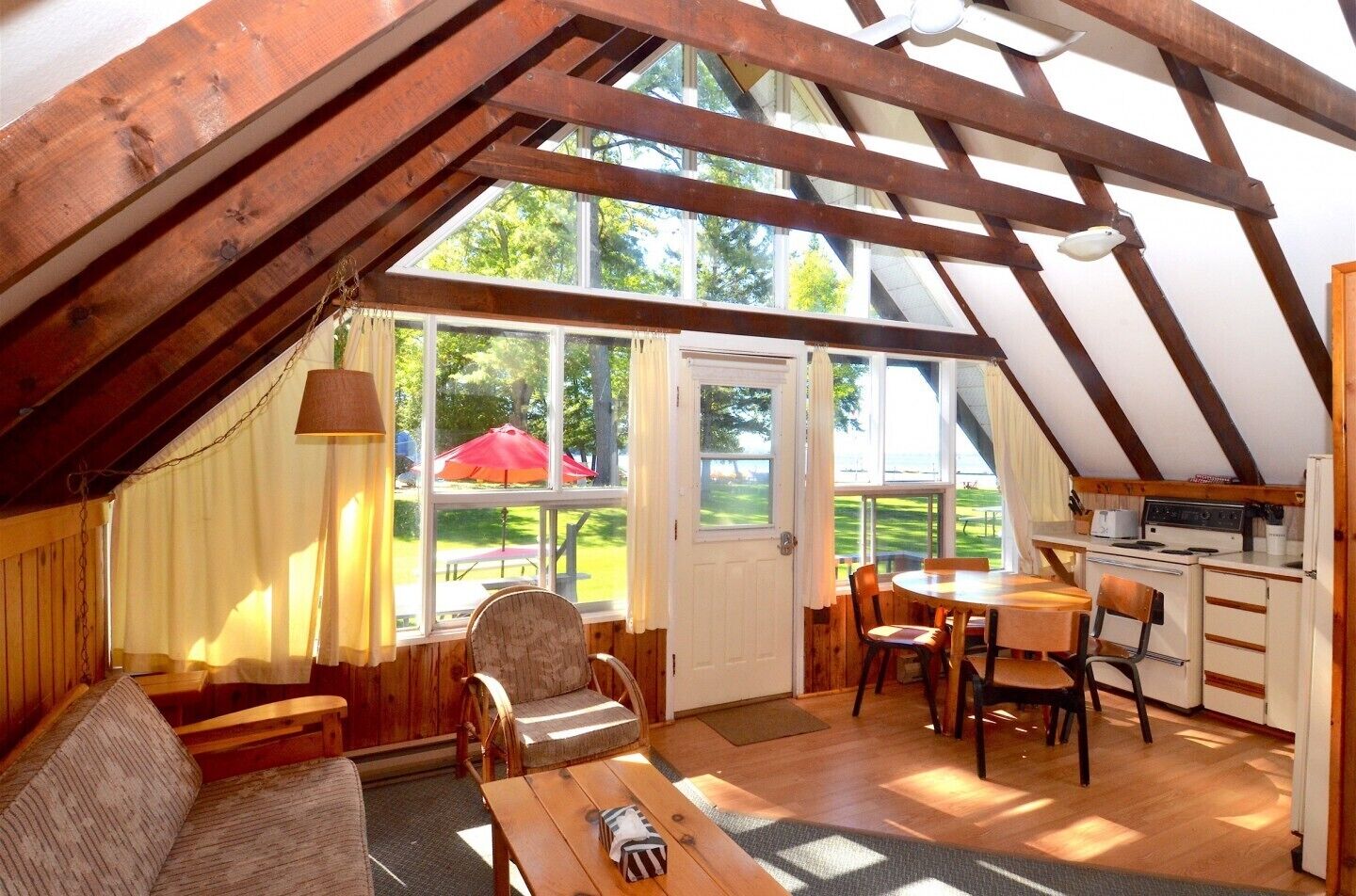 interior of chalet