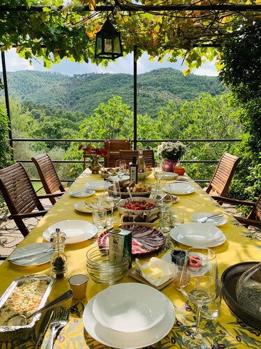 Luxury villa with pool, wifi, AC, incredible views Fontanaro Property