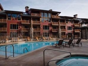 Pool - Christmas at Sunrise Lodge, Ski In/Out Studio Unit, Available Dec 23 - 30, 2023 (Park City)
