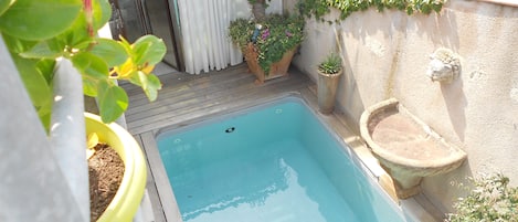 Pool auf dem Dach, beheizter Pool