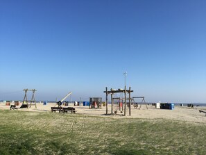 In Strandnähe, Liegestühle