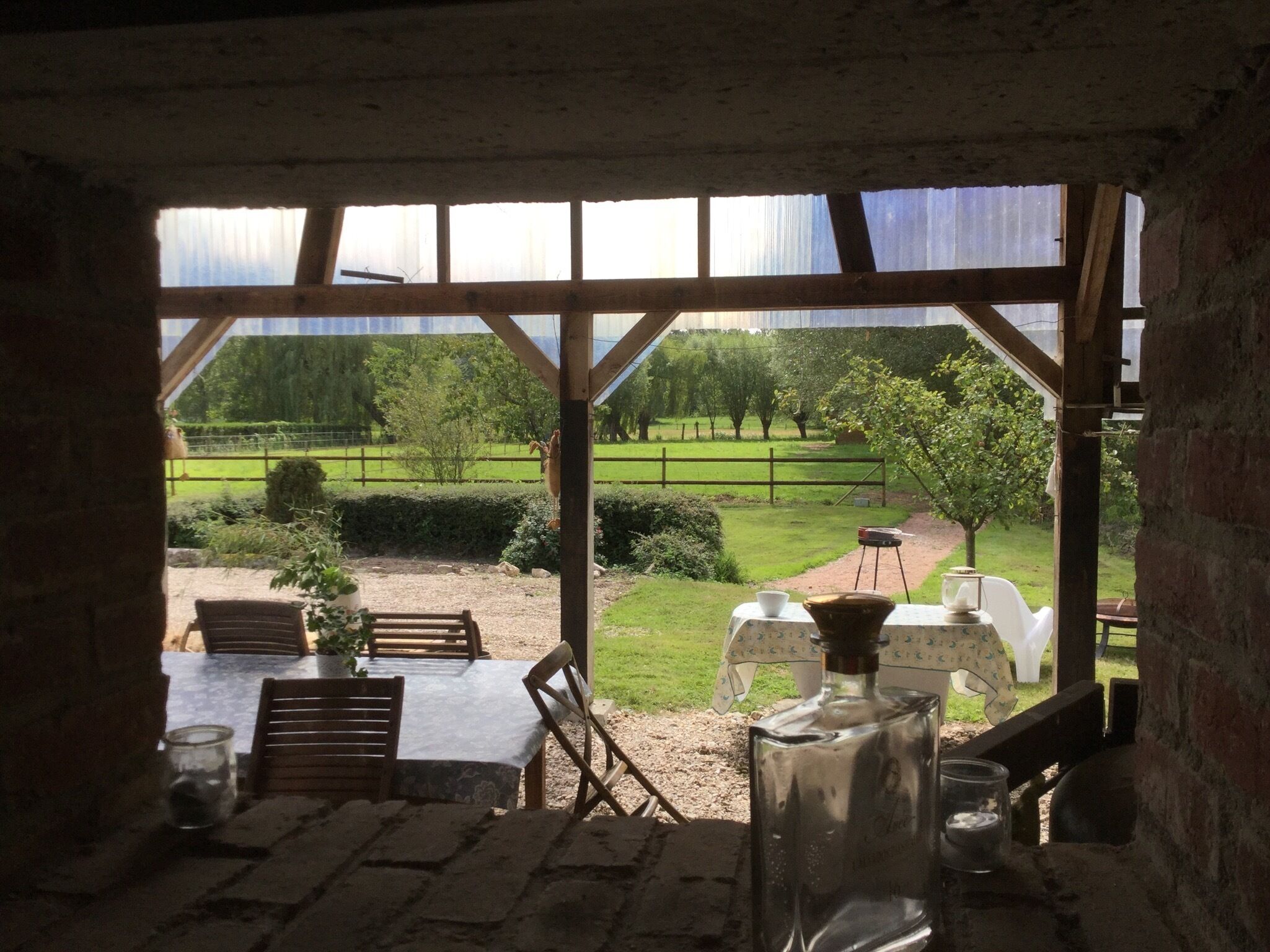 Outdoor dining