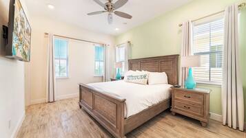 2 bedrooms, in-room safe, iron/ironing board, free WiFi