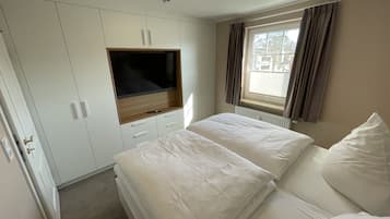 2 Schlafzimmer, Zimmersafe, Reisekinderbett, kostenloses WLAN