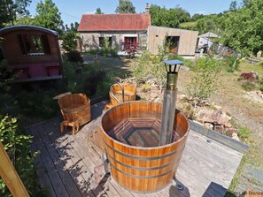 Bain à remous extérieur