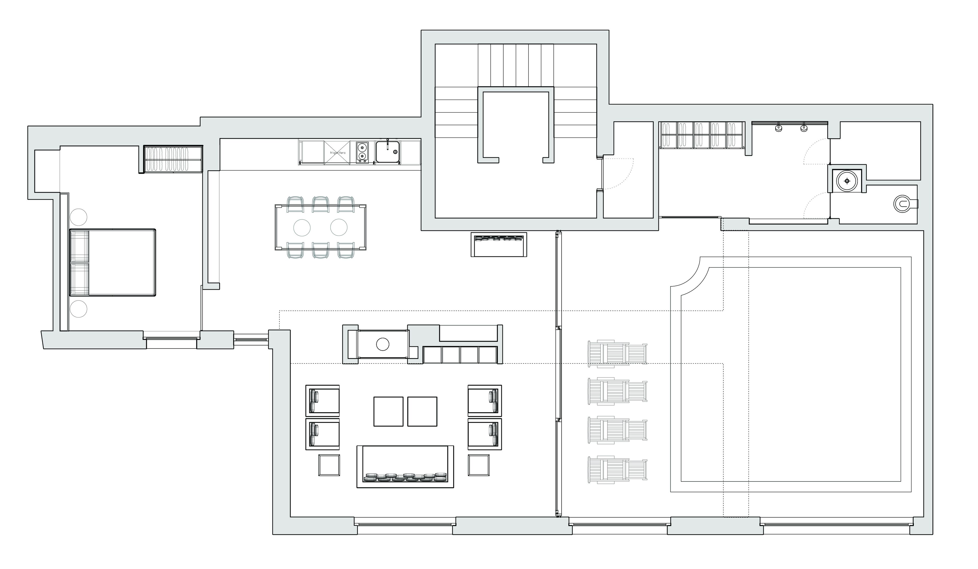 SUITE&POOL Como Lake aptm.160mt private indoor swimmingpool for