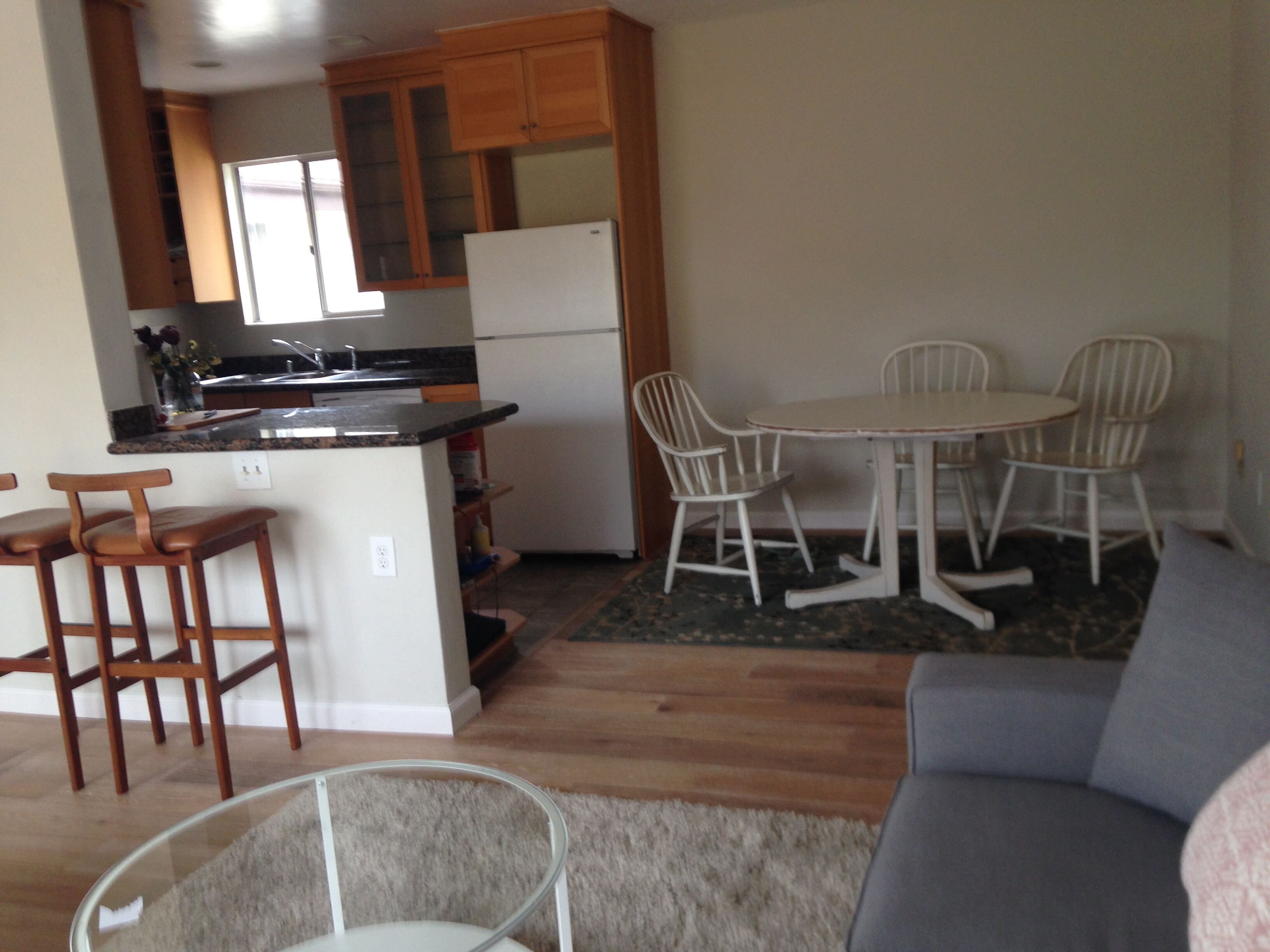 2 bd. Condo one block from Ferry Landing, shops, groceries, restaurants, cafes