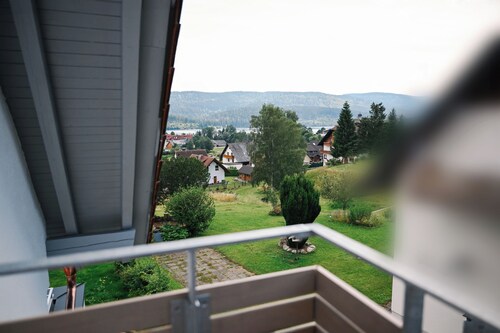 Très bel appartement grand (102m2) et central avec vue sur le lac à Schluchsee