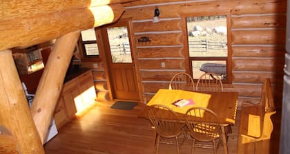 Log Chalet mit eigenem See in Wildnis