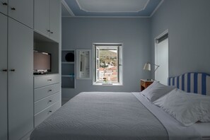 1 makuuhuone, tallelokero huoneessa, silitysrauta/-lauta, Wi-Fi