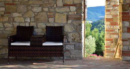 Ancient Borgo restored on top of the hill (Fuoco)