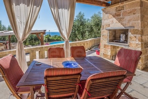 Outdoor dining - Cappero Pool House by Galatea Holiday Homes (Gagliano del Capo)