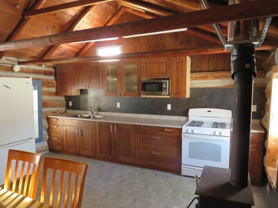 Rustic Lakeside Log Cabins