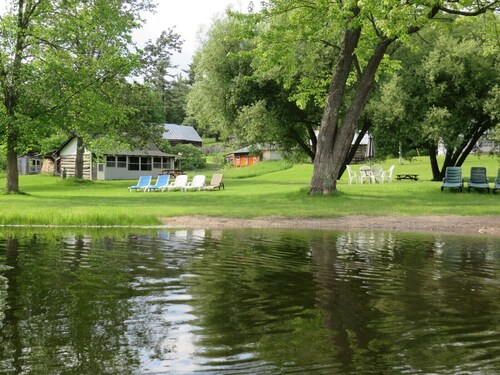 Rustic Lakeside Log Cabins