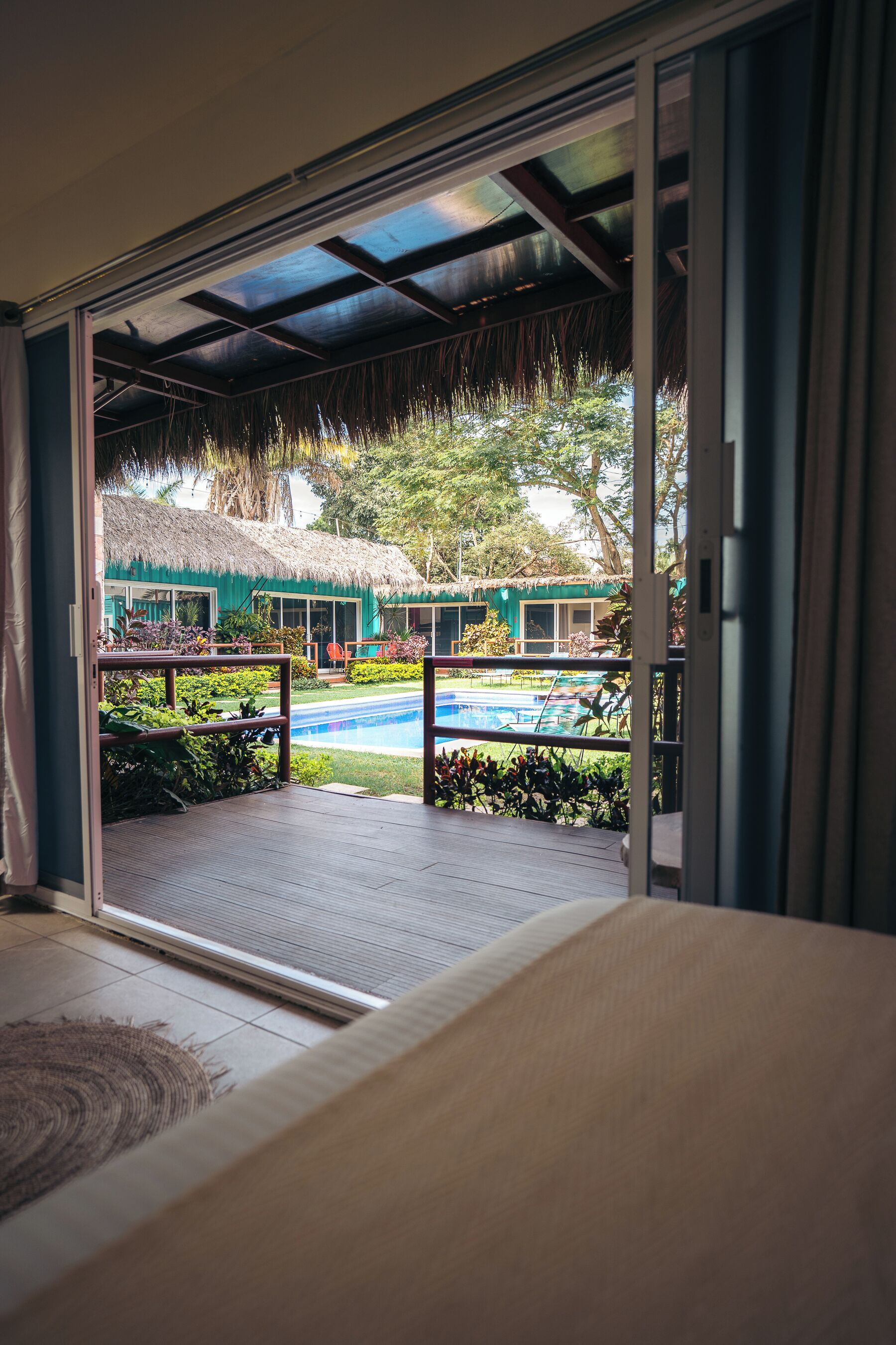 ห้องเบสิกดับเบิล, ระเบียง, วิวสวน | เครื่องนอนระดับพรีเมียม, ผ้านวมขนเป็ด, ห้องเก็บเสียง, เตารีด/โต๊ะรีดผ้า