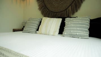 Ropa de cama de alta calidad, cubrecamas y sistema de insonorización