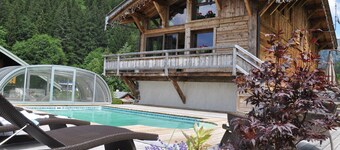 CHALET DE LUJO EN MORZINA CON PISCINA