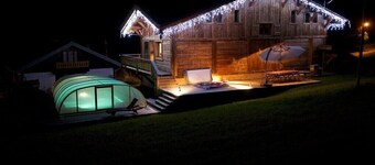 CHALET DE LUXE A MORZINE AVEC PISCINE / 12 PERS.