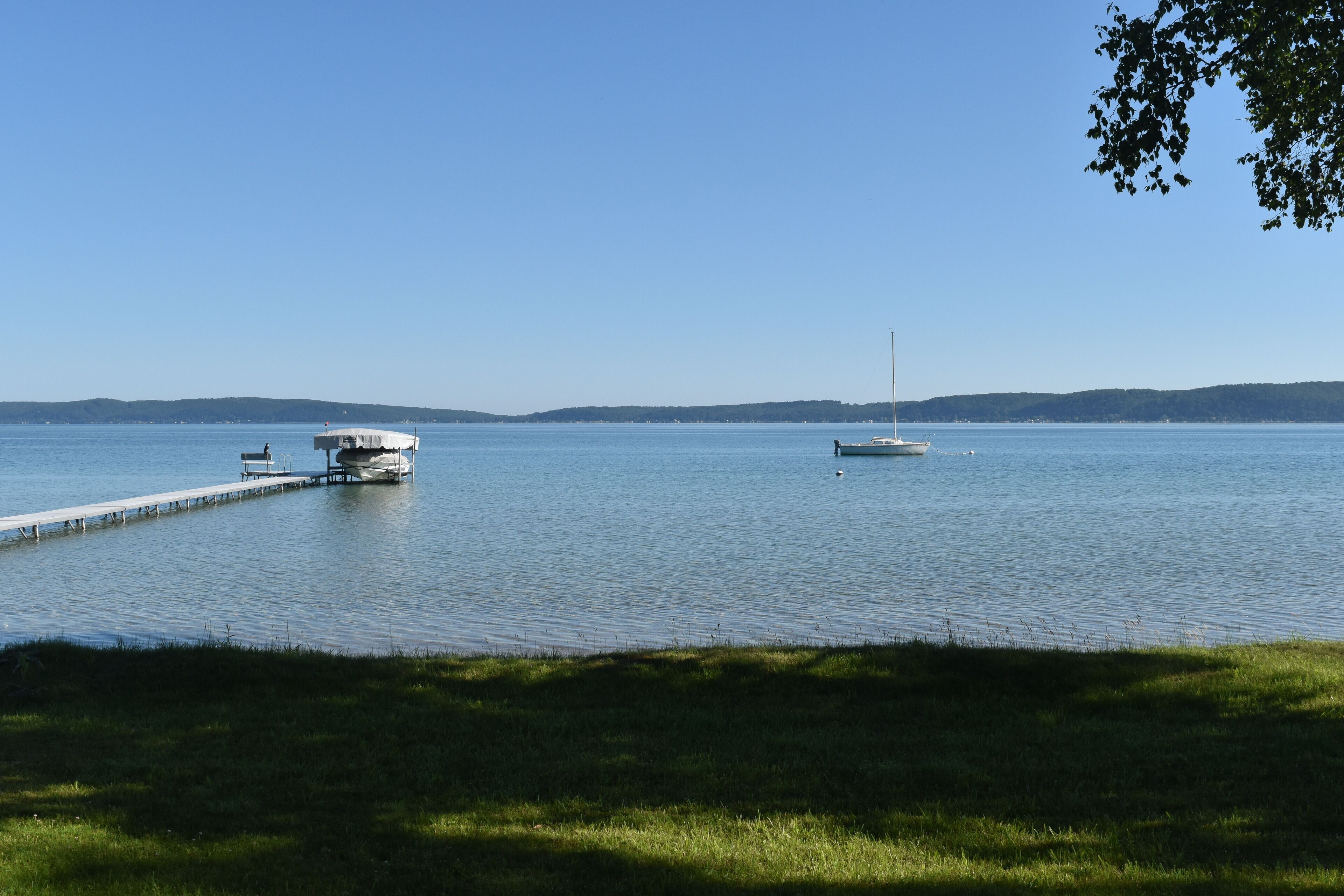 200' of Private Crystal Lake Frontage!