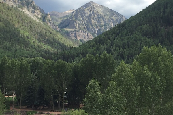 Ajax Peak from the Living Room