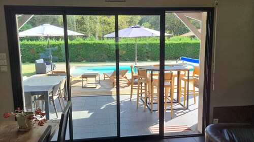 Belle villa  avec piscine près village traditionnel  classée 3 étoiles 🌟 🌟 🌟