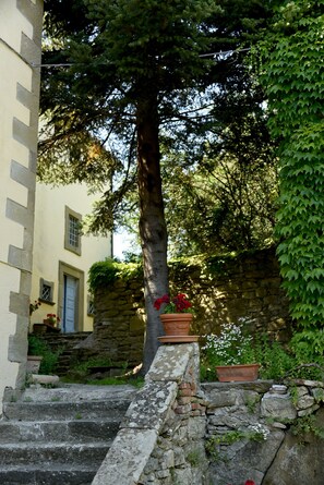 Property grounds - PICCOLO BORGO in EXCLUSIVE in the green, Colline del Trasimeno - OCTOBER OFFERS (Lisciano Niccone)