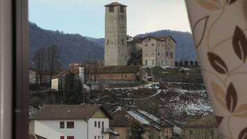 Blick von der Unterkunft