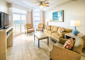 TV, foosball, table tennis - Expansive Beachfront 2 Bedroom, 2 Bath in North Myrtle Beach - Save Big! (North Myrtle Beach)