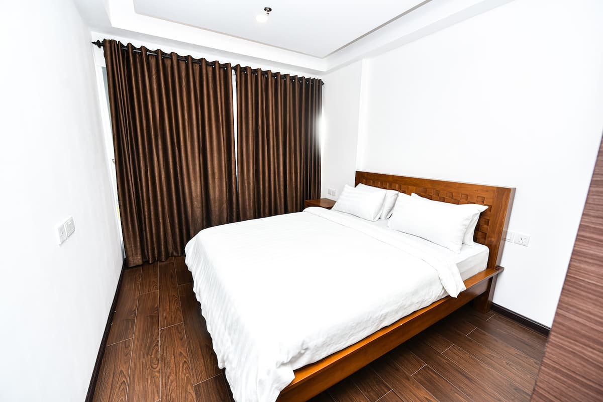 1 bedroom, iron/ironing board, free WiFi, bed sheets
