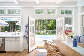 Dining - Premiere Berkshire Country Estate w/ Private Pool & Tennis Court - 5 mins to GB! (Great Barrington)