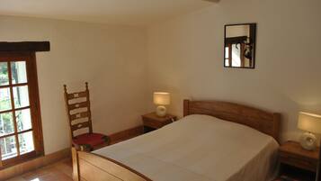 2 slaapkamers, een strijkplank/strijkijzer, gratis wifi