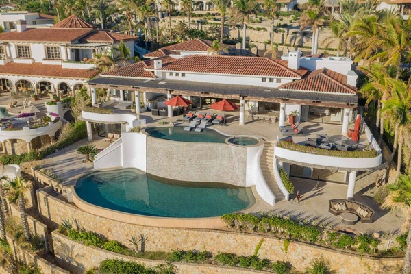 Aerial view Casa Las Olas