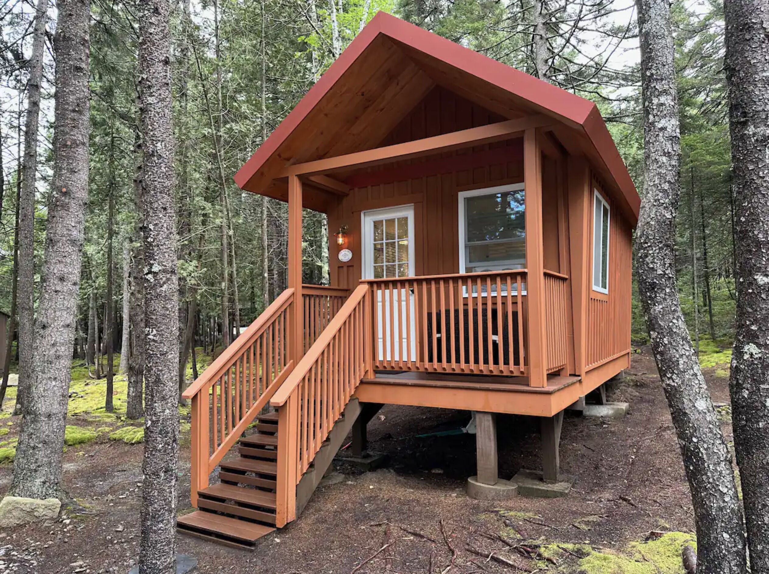 Tiny Home Cabin in the heart of Acadia, 5 minute walk into the heart of town