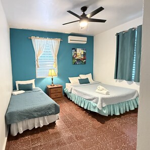 3 bedrooms, iron/ironing board, free WiFi, bed sheets