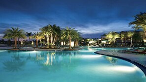 Indoor pool, a heated pool - The Fountains Christmas vacation at Orlando, FL 2 BR 2 Bath Premium (Orlando)