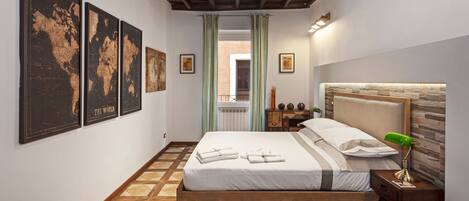 2 bedrooms, in-room safe, iron/ironing board, WiFi