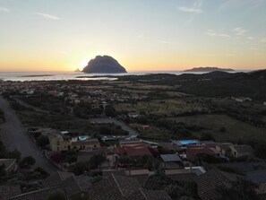 Aerial view - Apartment for families or friends with pool - Sterlizia (Porto san Paolo)